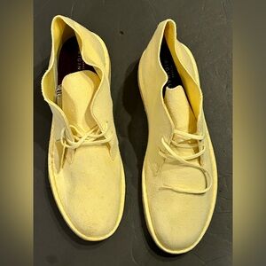 Clarks Mens Desert Boot Yellow Boots (NWT) size 13
